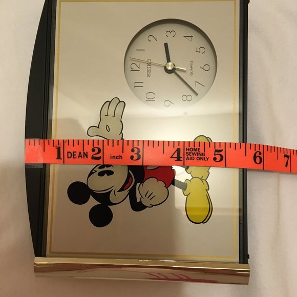 Seiko Mickey Mouse Desk/Shelf/Mantle Clock - Picture 5 of 5